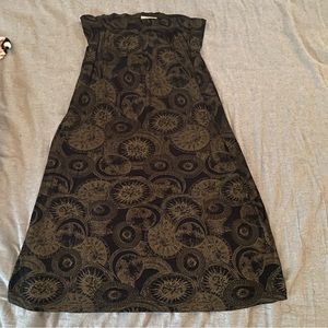 Vintage Gothic Plus Size Maxi Skirt